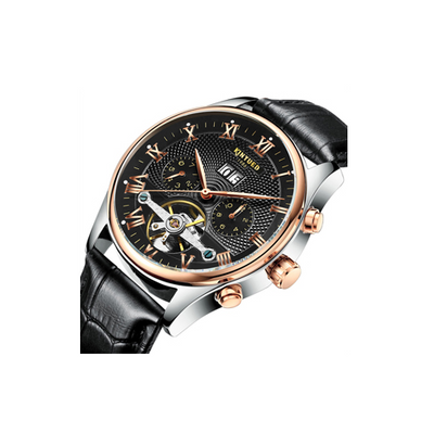 Swiss automatic hollow tourbillon mechanical watch men